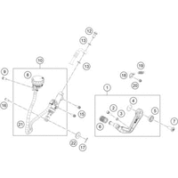 BETÄTIGUNG HINTERBREMSE
