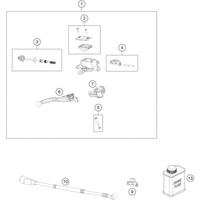 BETÄTIGUNG VORDERBREMSE