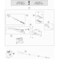 BETÄTIGUNG VORDERBREMSE