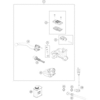 BETÄTIGUNG VORDERBREMSE