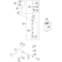 BETÄTIGUNG HINTERBREMSE