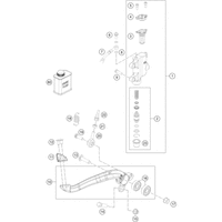 BETÄTIGUNG HINTERBREMSE