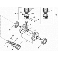 KURBELWELLE / KOLBEN