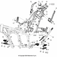HECKRAHMEN/FUSSRASTEN/SEITENSTÄNDER