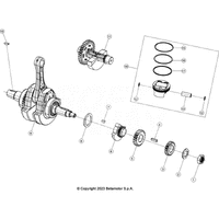 KURBELWELLE/KOLBEN/AUSGLEICHSWELLE