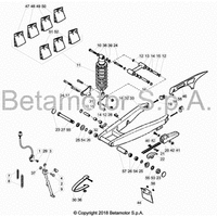 HINTERRADSCHWINGE / STOSSDAEMPFER