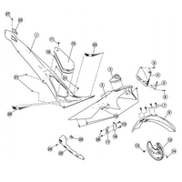 VERKLEIDUNG - SITZBANK - TANK 1