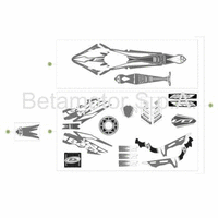 VERKLEIDUNG/SITZBANK/TANK 2