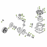 KURBELWELLE/KOLBEN/AUSGLEICHSWELLE