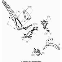 VERKLEIDUNG/SITZBANK/TANK