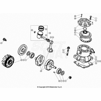 KURBELWELLE/KOLBEN/ZYLINDER