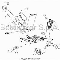VERKLEIDUNG/SITZBANK/TANK