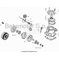 KURBELWELLE/KOLBEN/AUSGLEICHSWELLE