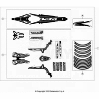 VERKLEIDUNG/SITZBANK/TANK