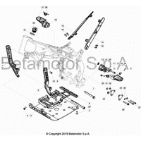 HECKRAHMEN/FUSSRASTEN/SEITENSTAENDER VIN 0750181-0750183
