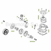 KURBELWELLE/KOLBEN/AUSGLEICHSWELLE