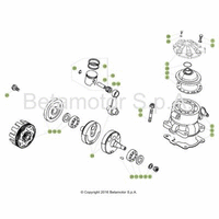 KURBELWELLE/KOLBEN/AUSGLEICHSWELLE