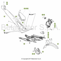 VERKLEIDUNG/SITZBANK/TANK 1