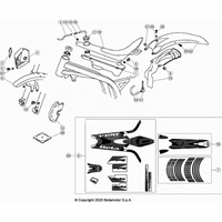 VERKLEIDUNG/SITZBANK/TANK/DEKOR