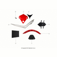 VERKLEIDUNG / TANK / SITZBANK