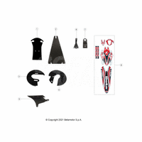 VERKLEIDUNG/SITZBANK/TANK