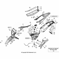 VERKLEIDUNG/SITZBANK/TANK