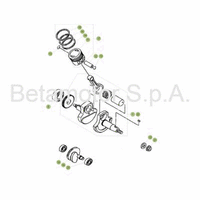 KURBELWELLE/KOLBEN/AUSGLEICHSWELLE