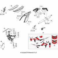 VERKLEIDUNG / TANK / SITZBANK / DEKOR