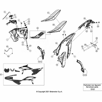 VERKLEIDUNG / TANK / SITZBANK / DEKOR