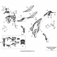 VERKLEIDUNG / SITZBANK / TANK / DEKOR