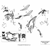 VERKLEIDUNG / SITZBANK / TANK / DEKOR