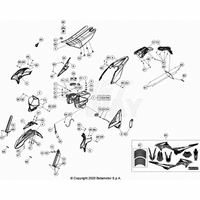 VERKLEIDUNG / TANK / SITZBANK / DEKOR