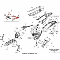 VERKLEIDUNG/SITZBANK/TANK
