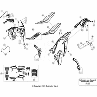 VERKLEIDUNG / TANK / SITZBANK / DEKOR