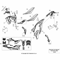 VERKLEIDUNG / TANK / SITZBANK / DEKOR