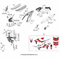 VERKLEIDUNG / TANK / SITZBANK / DEKOR