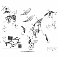 VERKLEIDUNG / TANK / SITZBANK / DEKOR