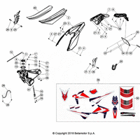 VERKLEIDUNG / TANK / SITZBANK / DEKOR