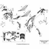 VERKLEIDUNG / TANK / SITZBANK / DEKOR