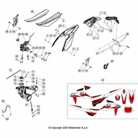 VERKLEIDUNG / TANK / SITZBANK / DEKOR