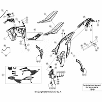 VERKLEIDUNG / TANK / SITZBANK / DEKOR