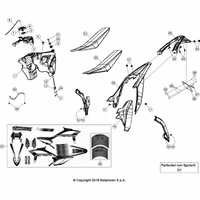 VERKLEIDUNG/SITZBANK/TANK