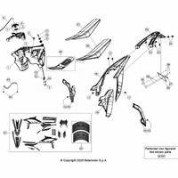 VERKLEIDUNG/SITZBANK/TANK