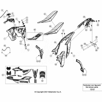 VERKLEIDUNG/SITZBANK/TANK