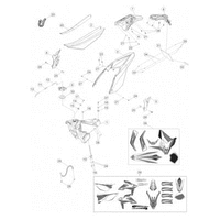 VERKLEIDUNG - SITZBANK -TANK 1