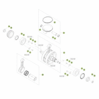 KURBELWELLE - KOLBEN - AUSGLEICHSWELLE 2