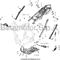 HECKRAHMEN/SITZBANK/TANK