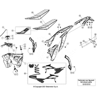 VERKLEIDUNG/SITZBANK/TANK
