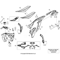 VERKLEIDUNG/SITZBANK/TANK/DEKOR