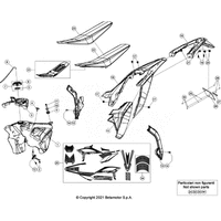 VERKLEIDUNG/SITZBANK/TANK